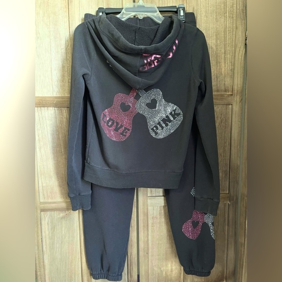 Vintage 2009 Victoria's Secret PINK Bling Guitar Apparel
